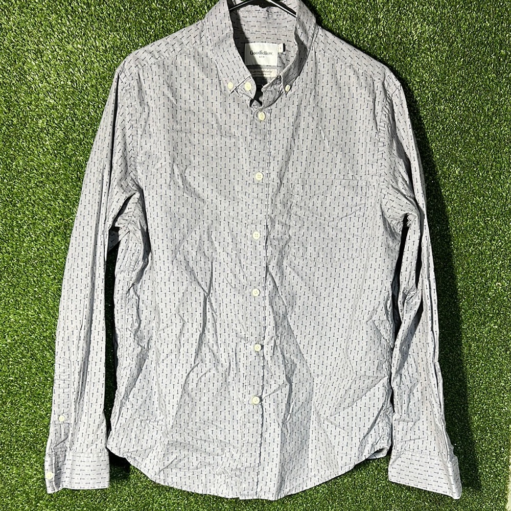 Goodfellow & Co Gray Casual Button Down Shirt